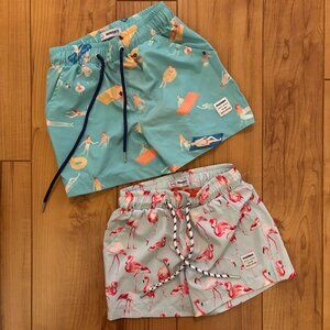 Bundle of Two Pairs of Boys Mosmann Swim Shorts